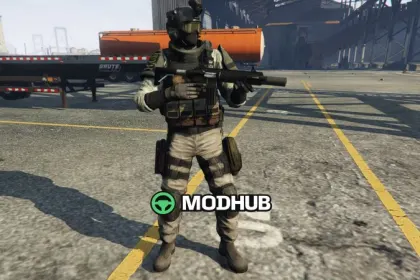 Пакет солдатів BSAA для GTA 5 — 4