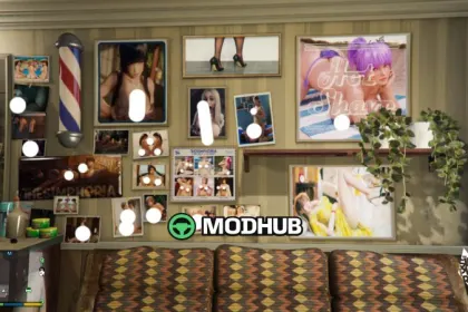 MOD NSFW Poster - Barber Shop V1 for GTA 5