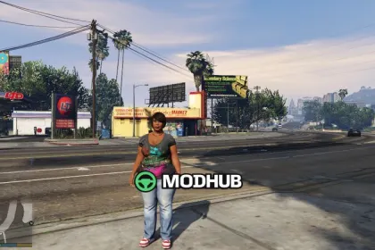 Tractor John Deere 8R for GTA 5 — 4