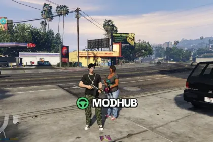 Tractor John Deere 8R for GTA 5 — 5
