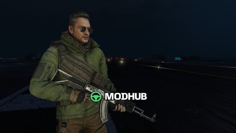 Скін CSO2 Leet для GTA 5