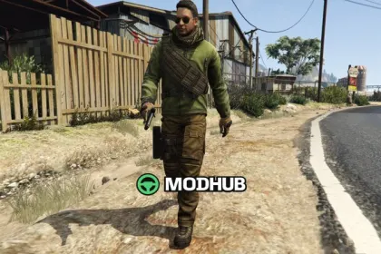 Скін CSO2 Leet для GTA 5 — 5