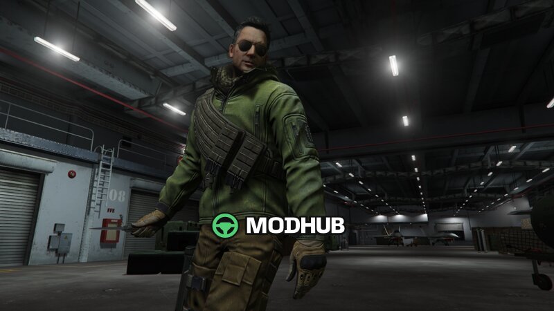 Скін CSO2 Leet для GTA 5