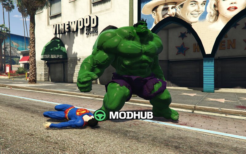 HULK SAVAGE Deluxe do GTA 5