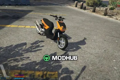 Мотоцикл Stuntro Mbk для GTA 5
