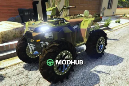 Трактор John Deere 8R для GTA 5