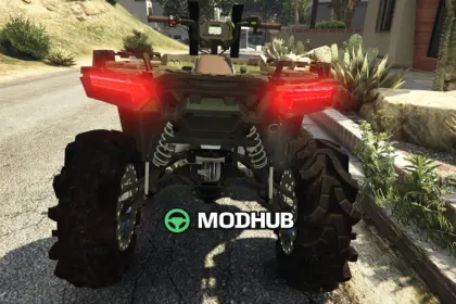 Трактор John Deere 8R для GTA 5 — 5
