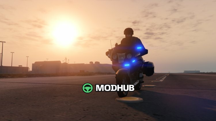 Мотоцикл BMW R1200RT для GTA 5