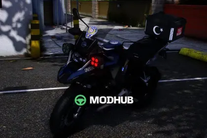 Мотоцикл поліції Турецький Дельфін для GTA 5