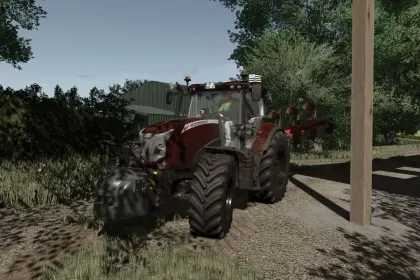 Стильний Трактор McCormick X7 BZH — Бордовий Красень для Farming Simulator 25