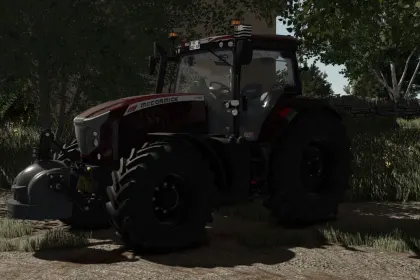 Стильний Трактор McCormick X7 BZH — Бордовий Красень для Farming Simulator 25