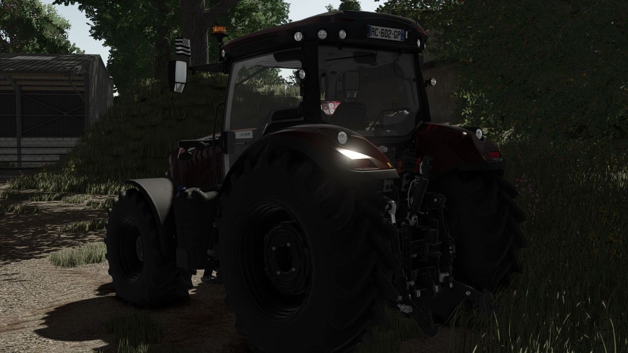 Stylish Tractor McCormick X7 BZH — Burgundy Beauty for Farming Simulator 25