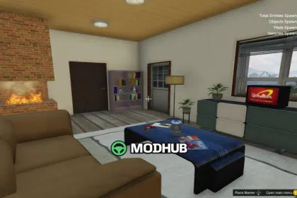 Канадський будинок на озері для GTA 5 — 4