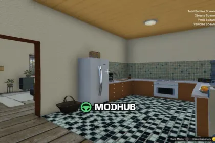 Канадський будинок на озері для GTA 5 — 5