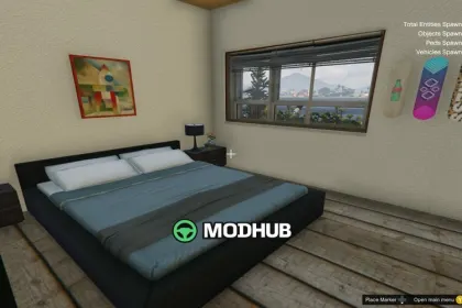 Канадський будинок на озері для GTA 5 — 6