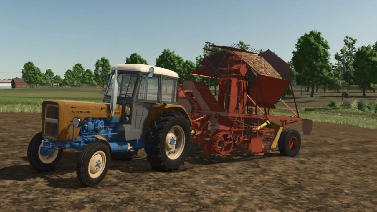 Картопляний комбайндля Farming Simulator 25 — 3200L та Налаштування Кольору