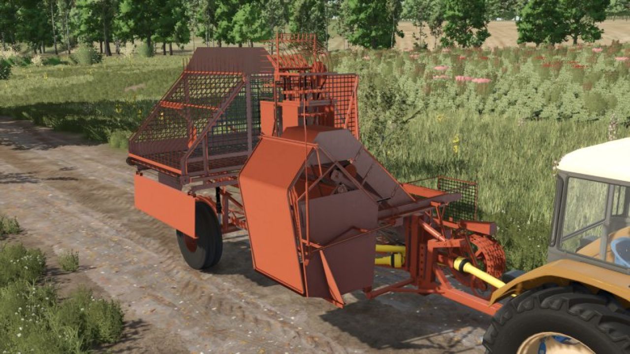 Картопляний комбайндля Farming Simulator 25 — 3200L та Налаштування Кольору