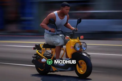Scooter Honda Zoomer 50 2005 for GTA 5