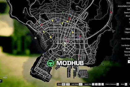 Кольорові маркери на карті 1.2 для GTA 5