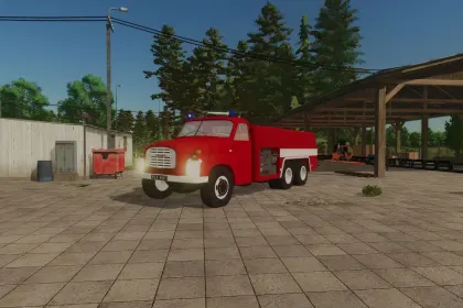 Legendary Fire Tatra 148 CAS32 GCBA 6/32 Karosa for Farming Simulator 25 — 1