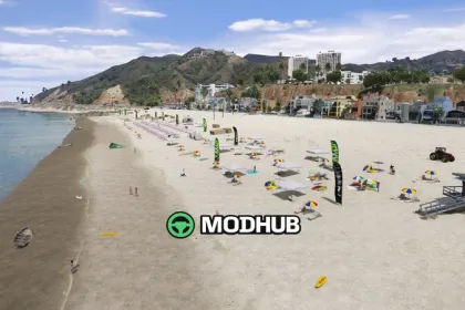 Покращений пляж для GTA 5 — 3