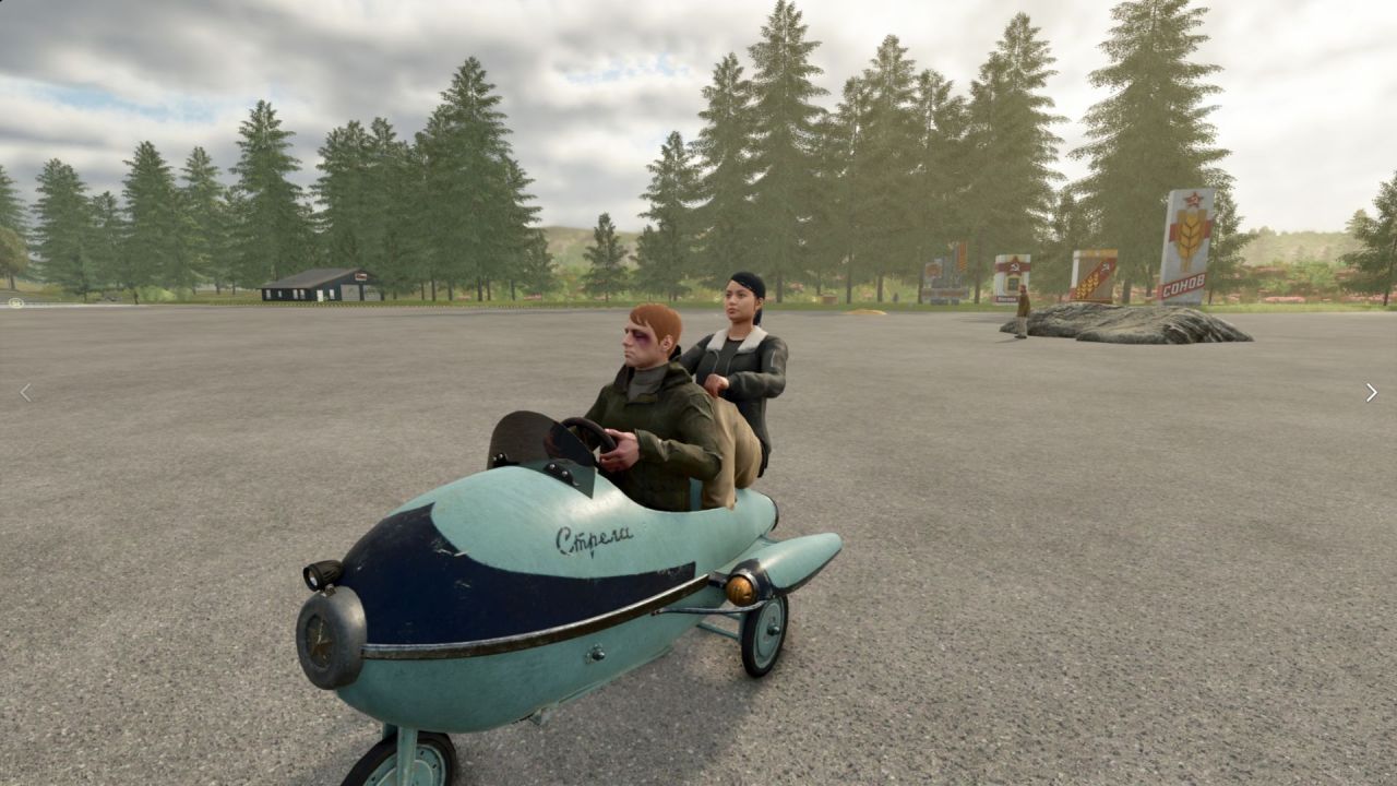 Атмосферний Helper Passenger Dummy для Farming Simulator 25 — Живий Пасажир у Кабіні - Скріншоти