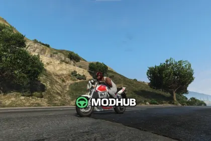 Motocykl Honda CB1300 Super Four do GTA 5 — 4
