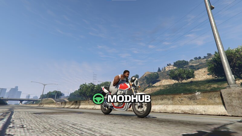 Motocykl Honda CB1300 Super Four do GTA 5