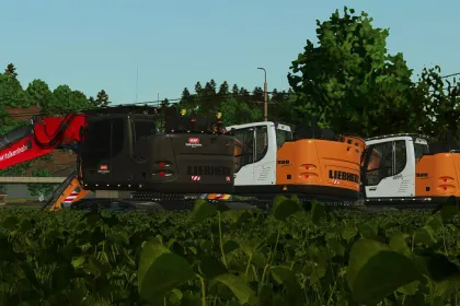 Екскаватор-навантажувач Liebherr 926 Compact для Farming Simulator 25 — 2