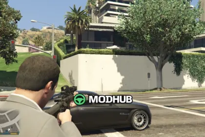 HK416 для GTA 5