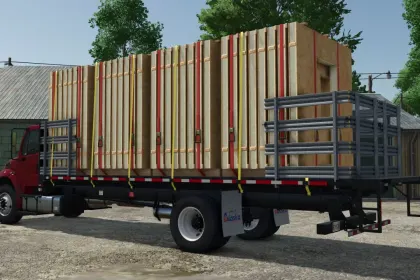 Ефективна Вантажівка Freightliner M2 Stakebed (AutoLoad) для Швидких Перевезень у FS25 — 5