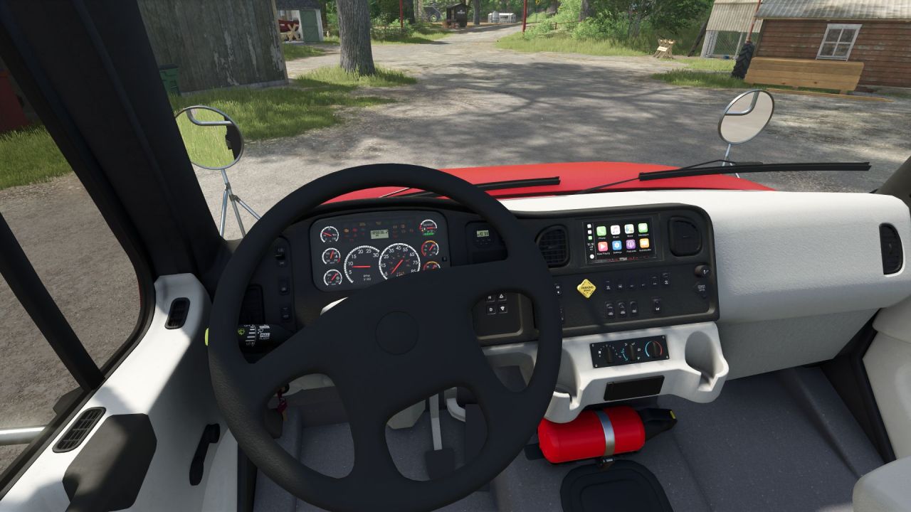 Effektiver Freightliner M2 Stakebed (AutoLoad) für Schnelle Transporte in FS25 - Screenshots