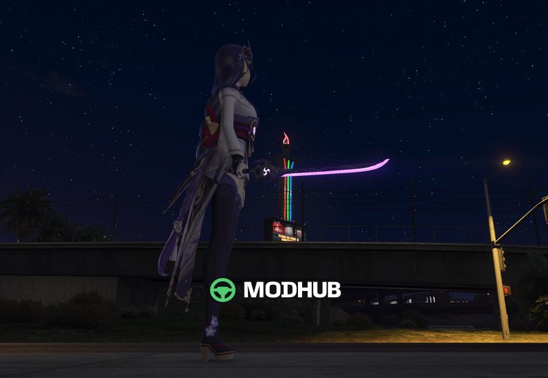 Меч Mistsplitter Reforged для GTA 5