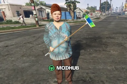 Бойовий інструмент Una Escoba для GTA 5