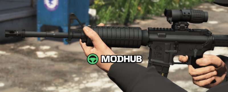 Скін для M4A1 [Animated] GTA 5