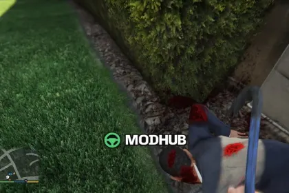 Niebieski łom Blue Crowbar do GTA 5 — 4