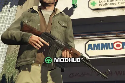 АК-47 для GTA 5