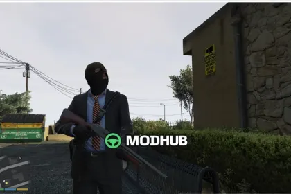 Schrotflinte Remington 870 Redwood & Silver für GTA 5 — 6