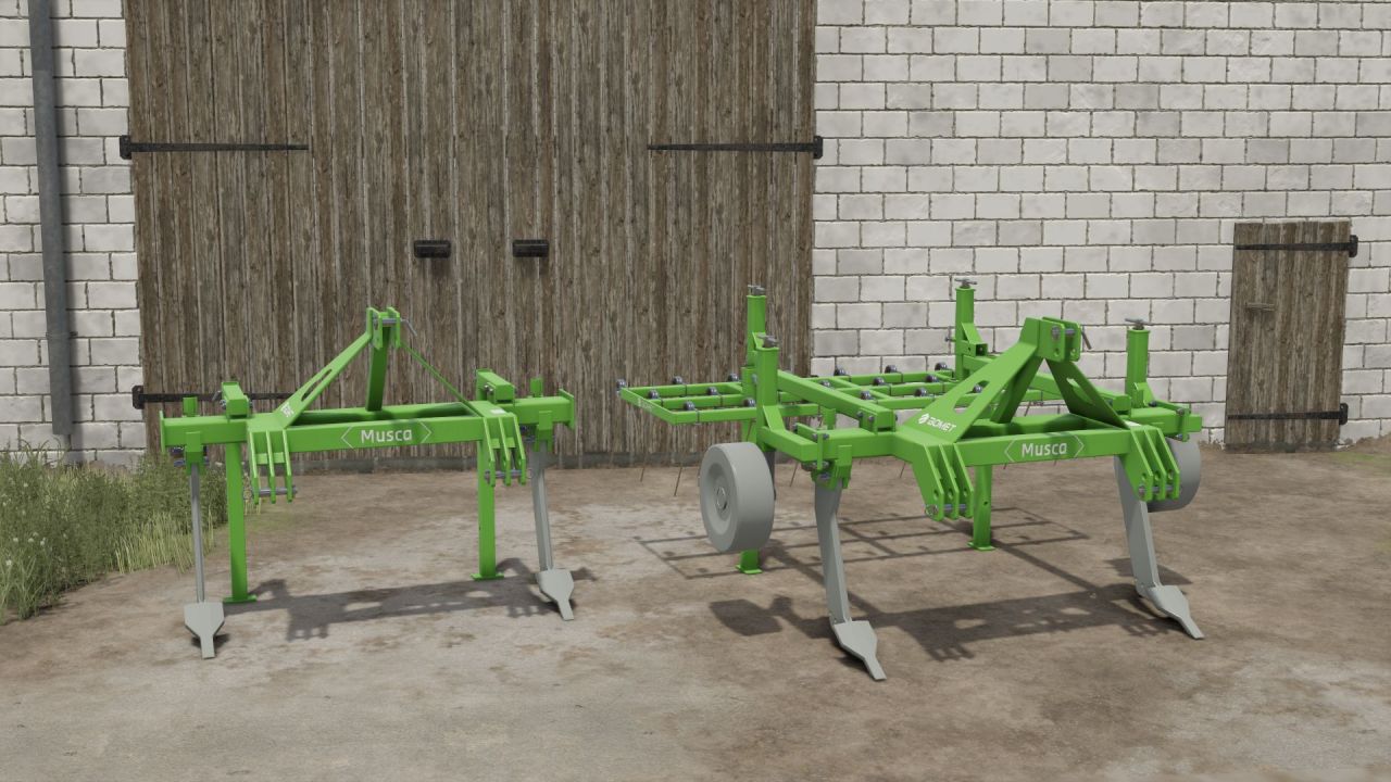 Efektywny Pak Głębokorębników Bomet Musca Pack do Farming Simulator 25
