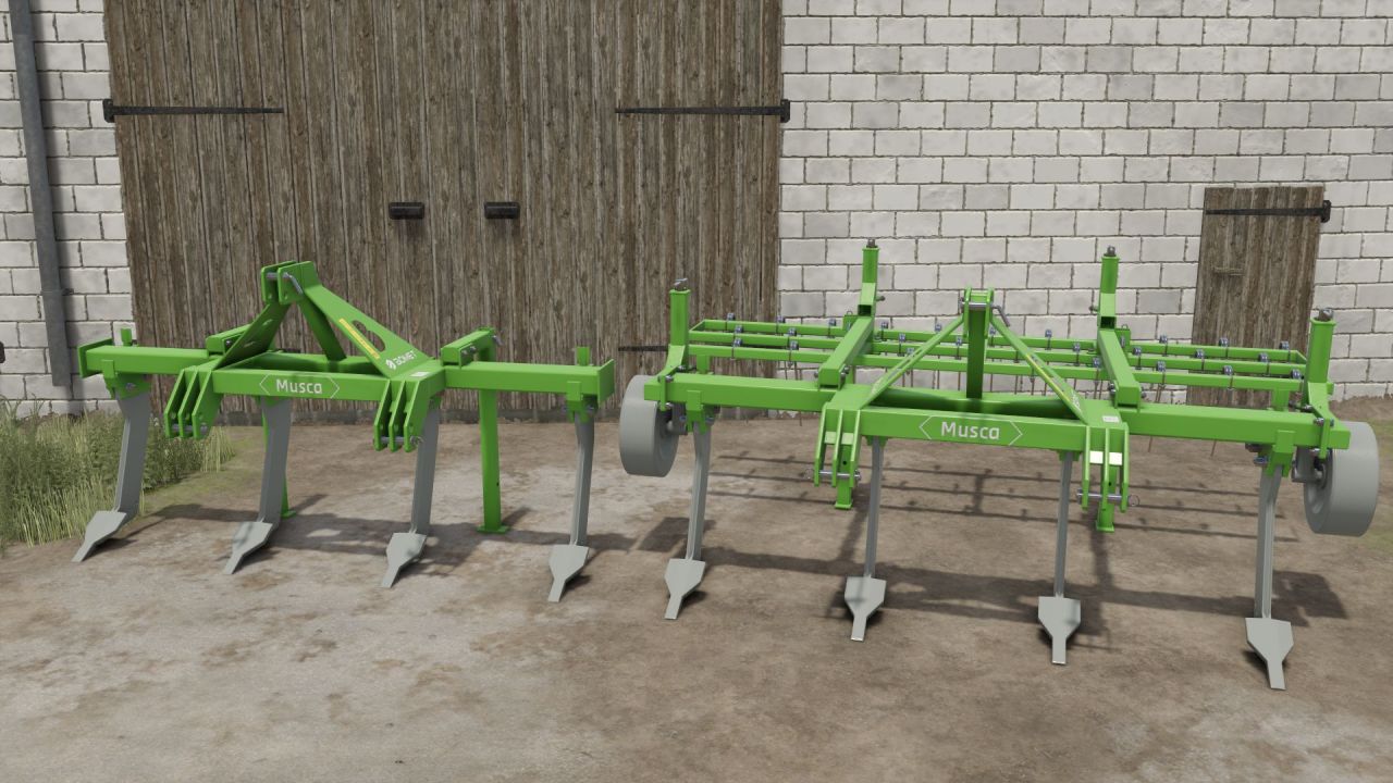 Efektywny Pak Głębokorębników Bomet Musca Pack do Farming Simulator 25 - Zrzuty ekranu