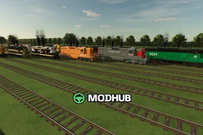 Локомотиви на залізниці V1.0 для FS25