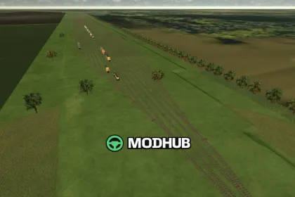 Залізничні колії, які можна розміщувати V1.0 для FS25