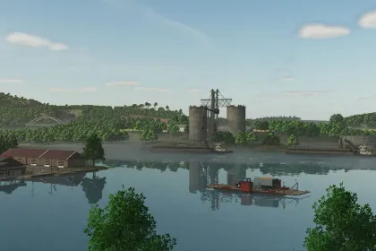 Нова Французька Карта The Peasant Valley для Farming Simulator 25 — 89 Полів, Фабрики та BGA — 3