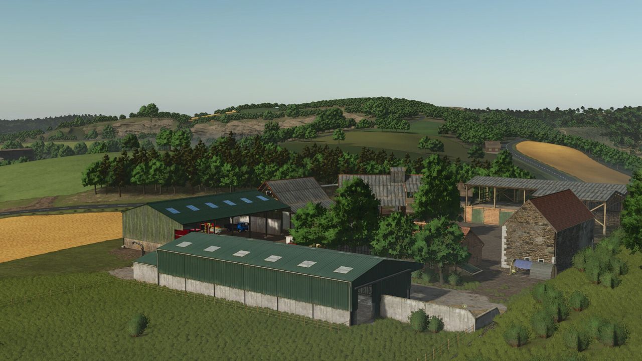 Нова Французька Карта The Peasant Valley для Farming Simulator 25 — 89 Полів, Фабрики та BGA