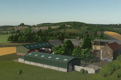 Нова Французька Карта The Peasant Valley для Farming Simulator 25 — 89 Полів, Фабрики та BGA — 4