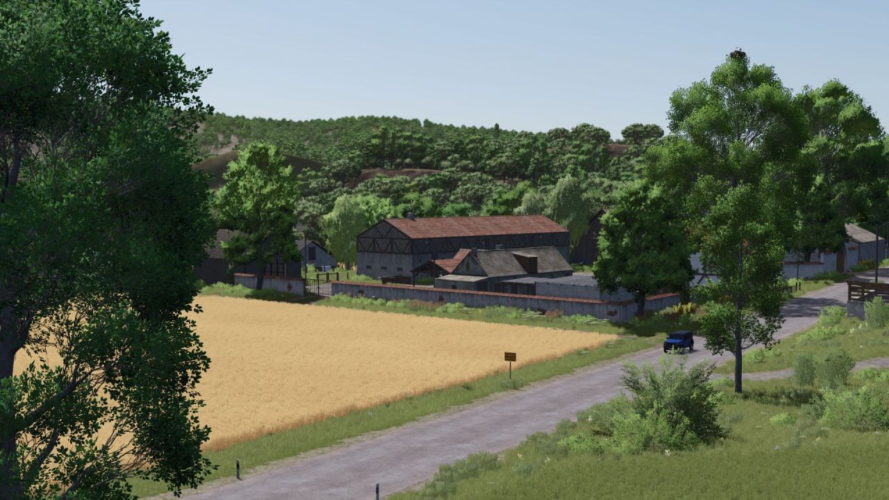 Нова Французька Карта The Peasant Valley для Farming Simulator 25 — 89 Полів, Фабрики та BGA