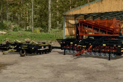 Оновлений комбайн для збору цибулі Hirschfeld Edition для Farming Simulator 25