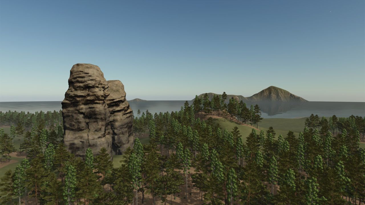 Neue Inselkarte Ronîda Island für Farming Simulator 25 — Perfekter Start für Landwirtschaft und Forstwirtschaft