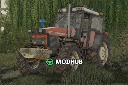 Ciągnik Ursus 4Cyl Mokrzyn Pack V1.1 do FS25 — 3
