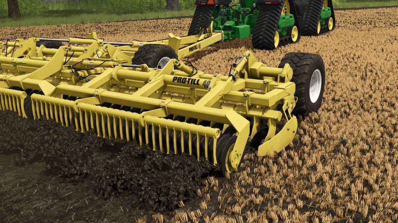 Efektywny Kultywator Talerzowy Degelman Pro-Till 40 (Kinze MachTill 401) do Dużych Pól w FS25